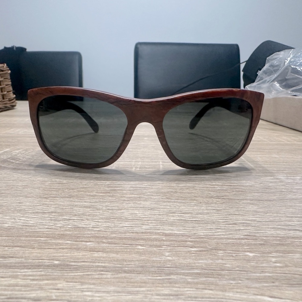 Ralph Lauren Polo PH 4072 5399/87 Brown Woodgrain/Black 57-18-137